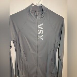 VSX Light Gray Athletic define zip up jacket